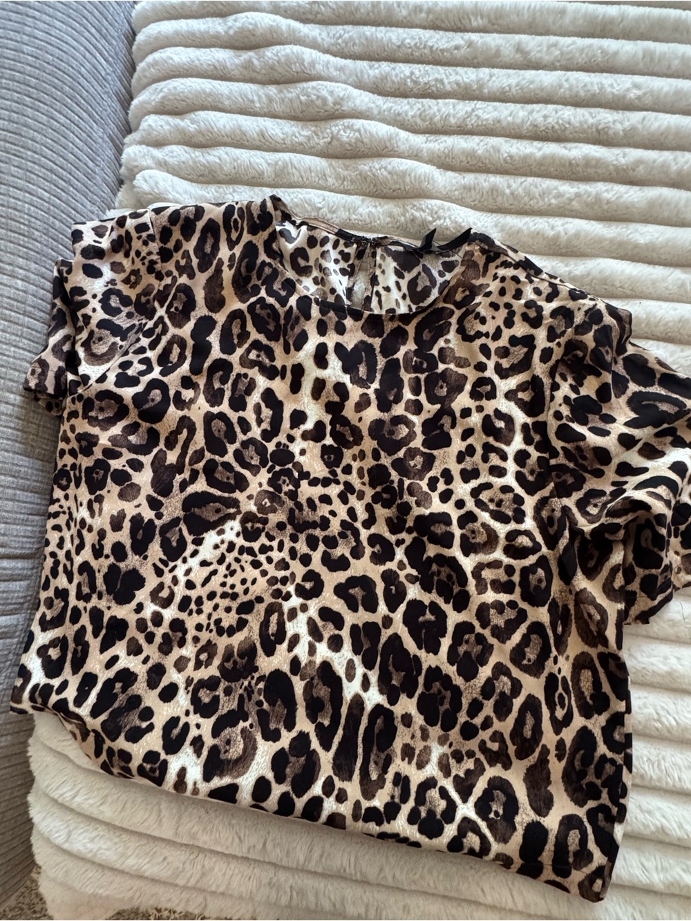 Express Leopard Blouse